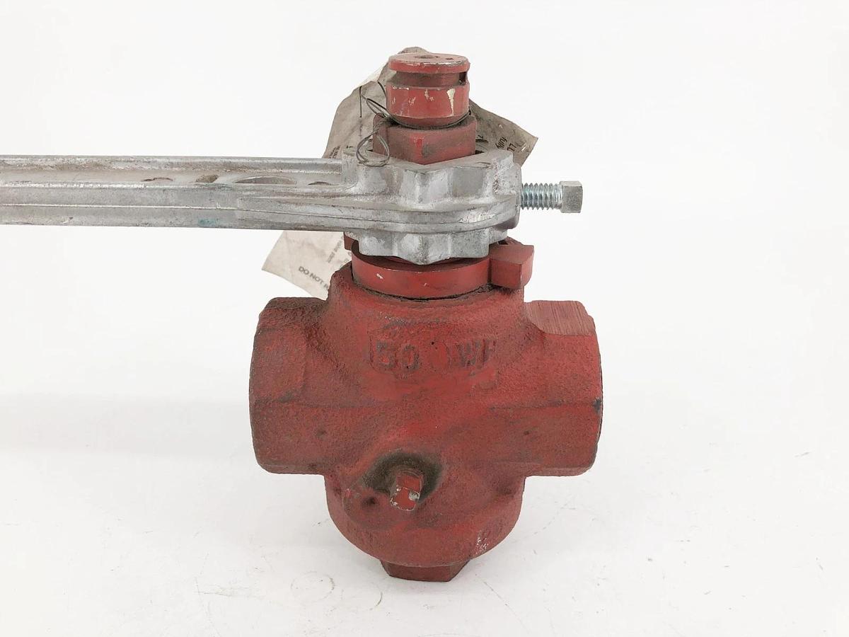 New Homestead 0601009010 Lubricated Plug Valve FIG 601 1" 200psi - No Box