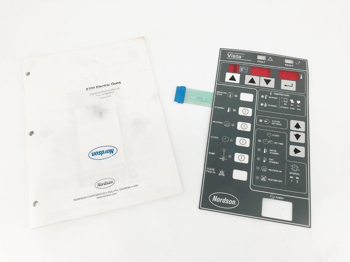 New Nordson 225458A Vista Series Control Panel for Heat Gun - No Box