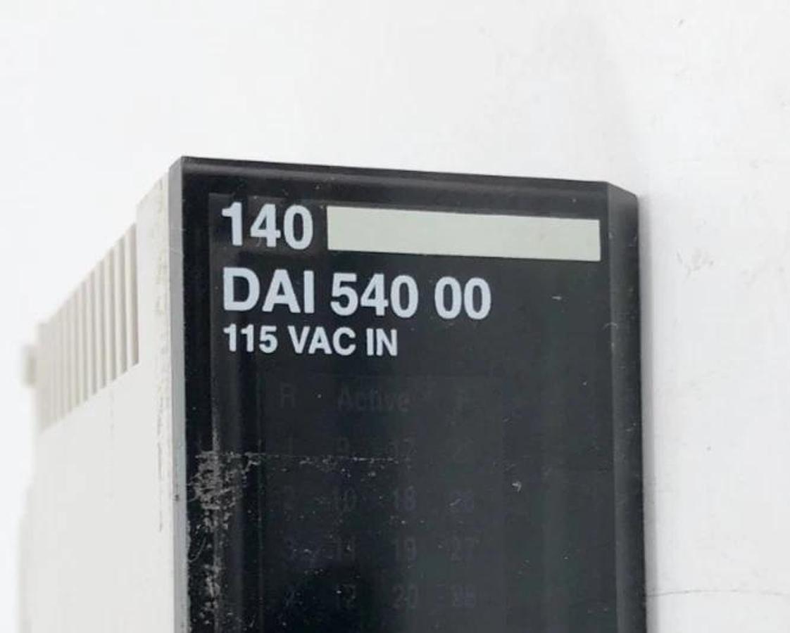Used Schneider 140DAI54000 TSX Quantum Discrete Input Module AC IN 115V 16X1