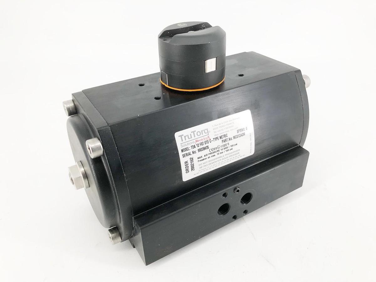 New TruTorq TDA 12 F07 STD C-TYPE METRIC Pneumatic Actuator MC012A0M - No Box