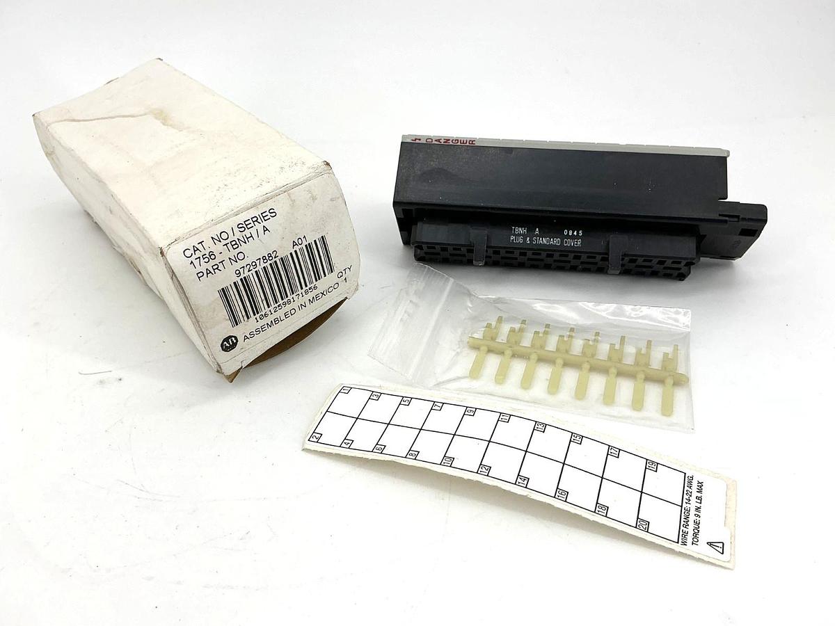 New Allen Bradley 1756-TBNH Ser A ControlLogix Terminal Block 20-Pin 14-22AWG