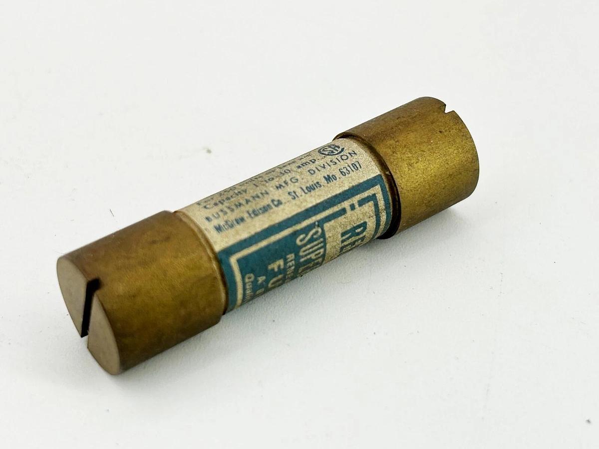 New Lot of 2 Bussmann REN 8 Super Lag Renewable Fuse 8A 250V