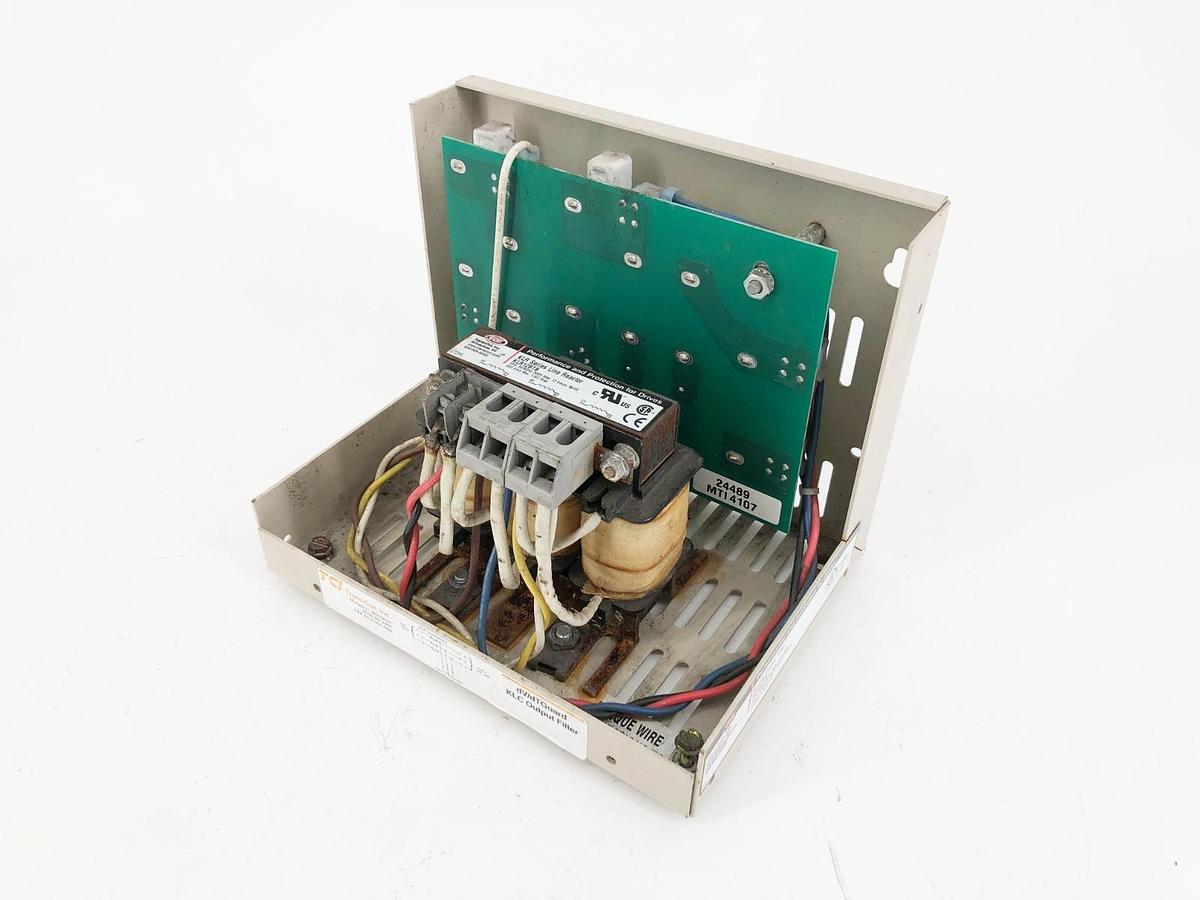 Used Trans-Coil KLCUL12A Line Reactor 12A 3PH 600VAC (For Parts Only)