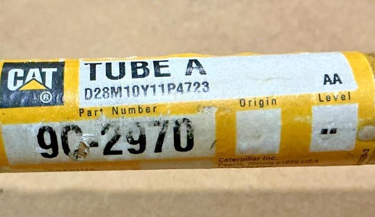 New CAT 9C-2970 Tube A Hydraulic Lift Cylinder Tube 15.75mm ID 0.75"OD - No Box