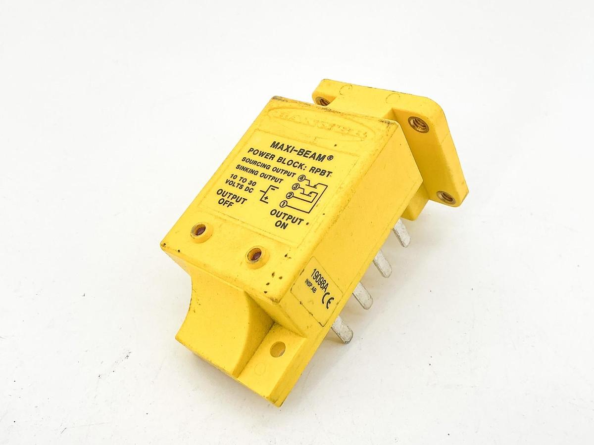 New Banner Engineering RPBT Maxi-Beam Power Block 10-30VDC - No Box