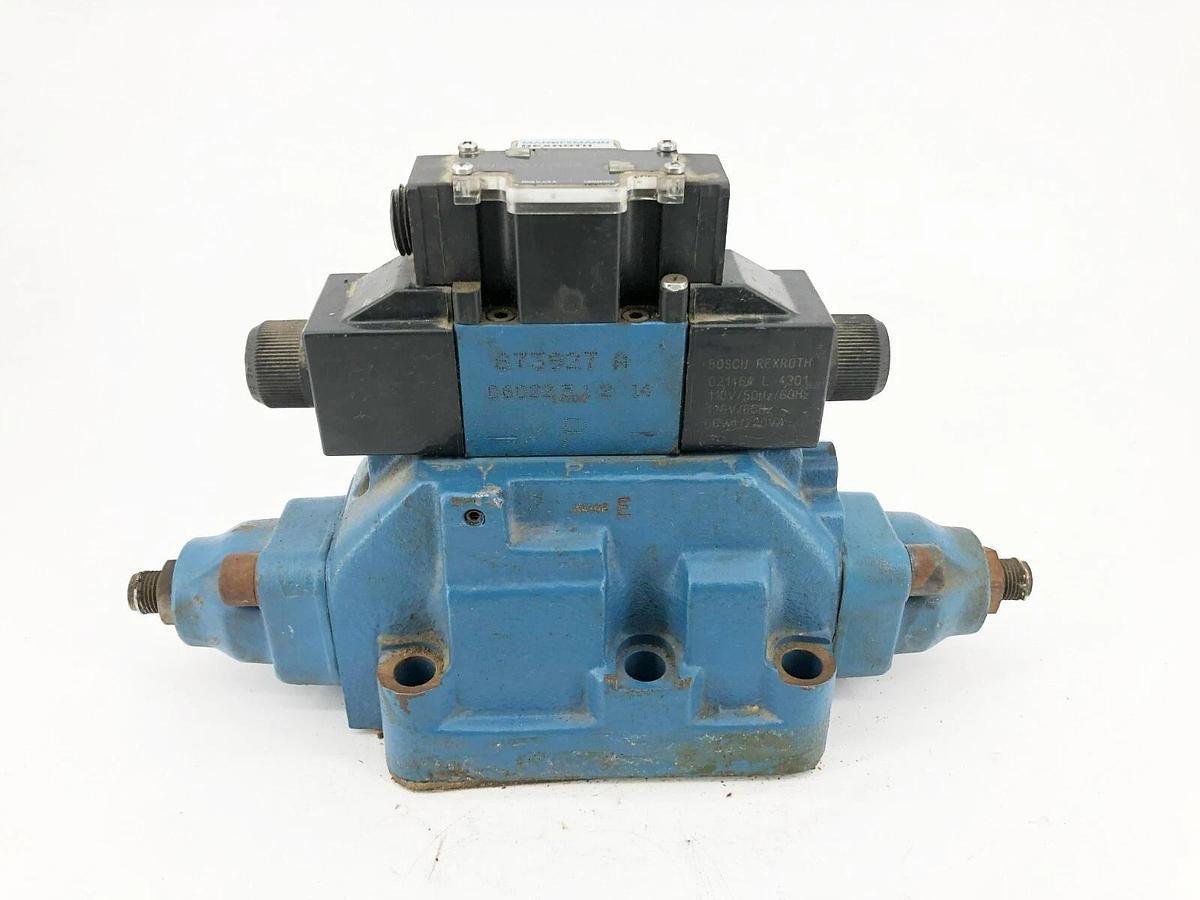Used Mannesmann Rexroth H-4WEH22E74/6EW110-N9ETDA/10 Directional Control Valve