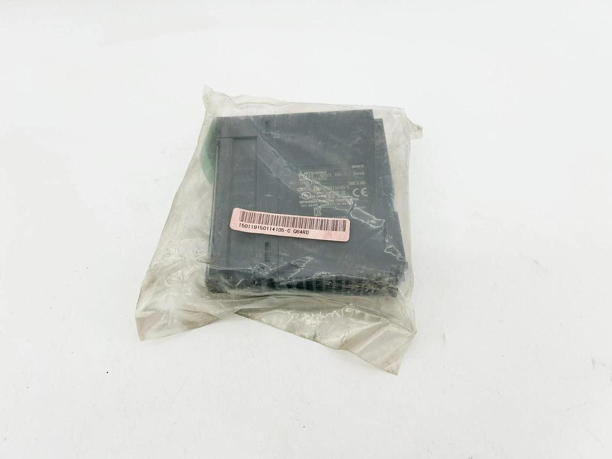 New Mitsubishi Q64RD PT100 Input Module, 12VDC 0.28A