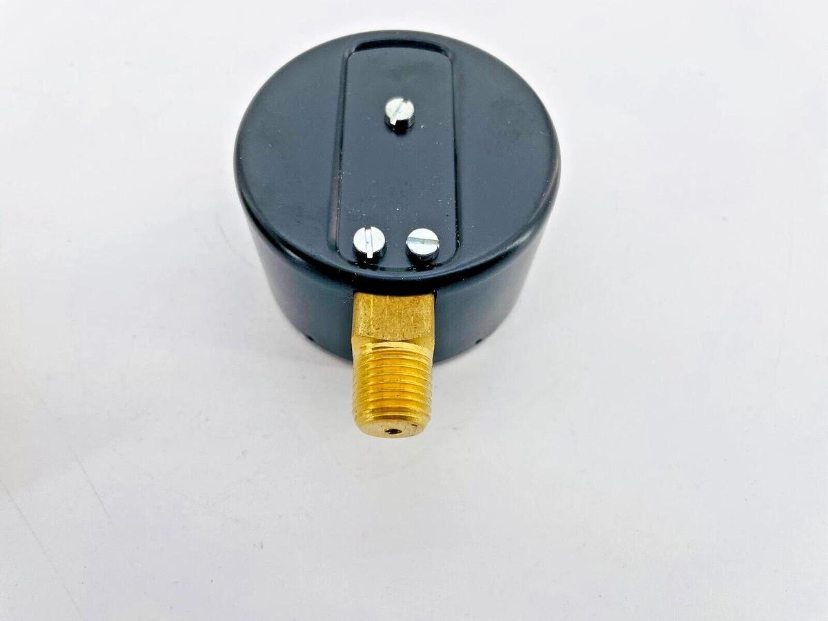 New Noshok 25.200.30 Gauge IN.H20 VAC 1/4in NPT Bottom Connection