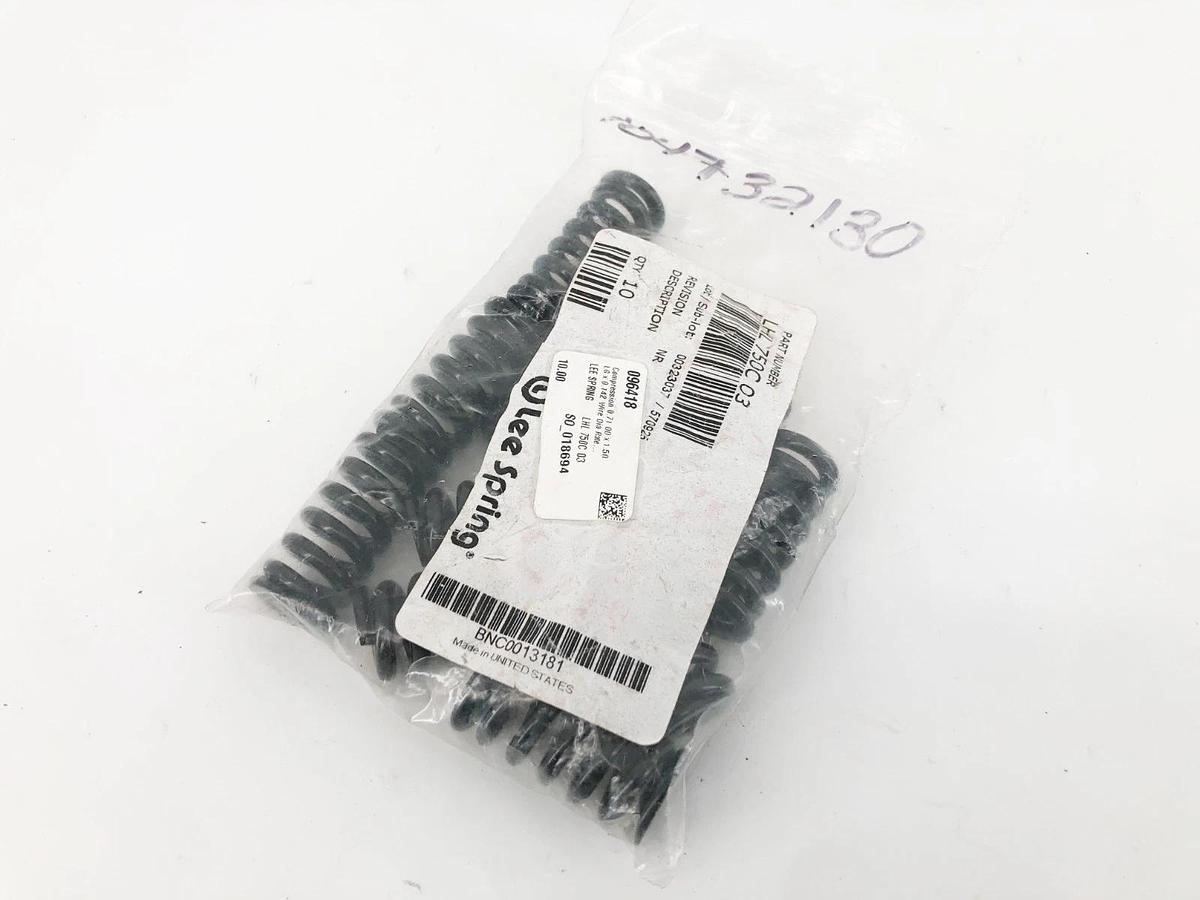 Bag of 10 New Lee LHL 750C 03 Compression Spring 0.71" OD 1.5" L 0.142" Wire Dia