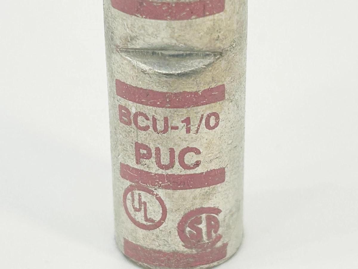 New Lot of 6 Penn Union BCU-1/0 Splice Connector 1/0 Pink
