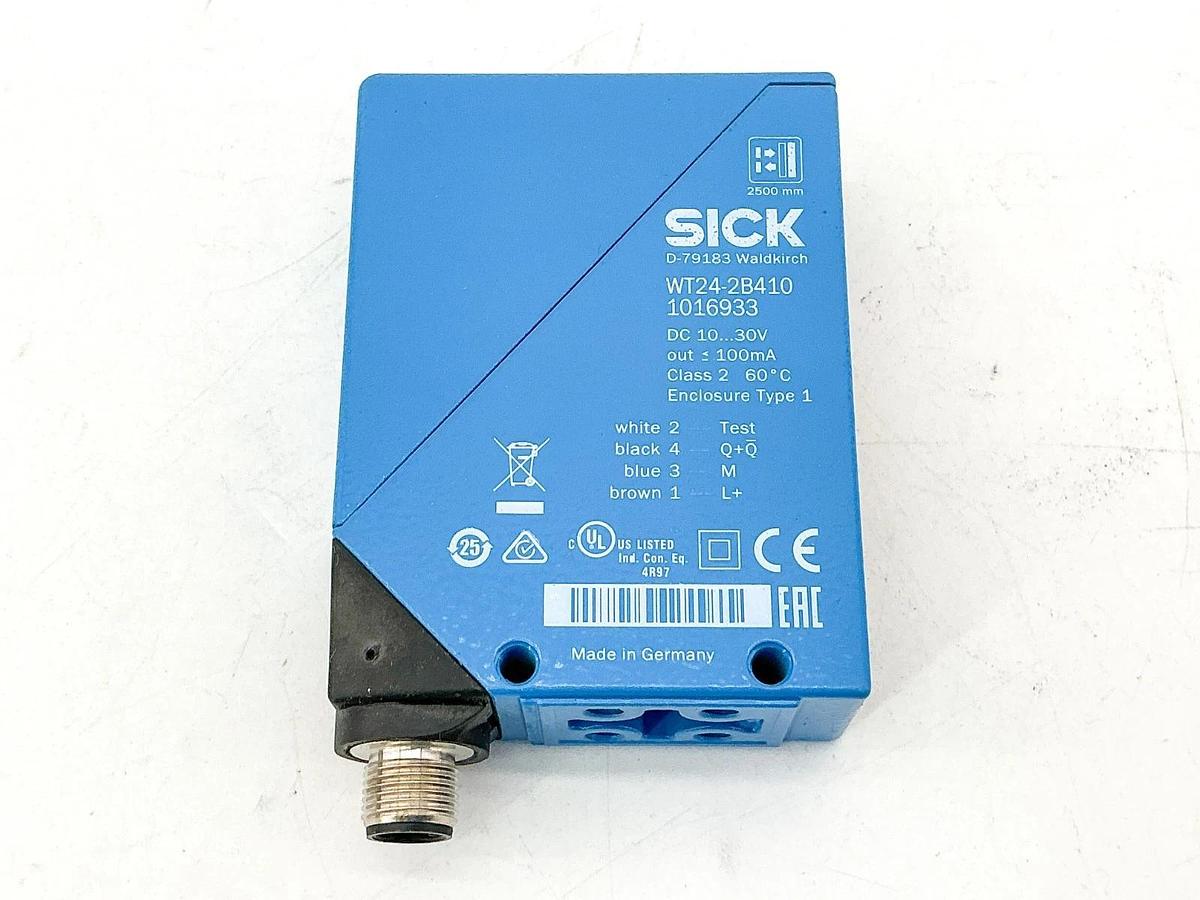 New Sick WT24-2B410 Photoelectric Sensor 10-30V 100mA 1016933