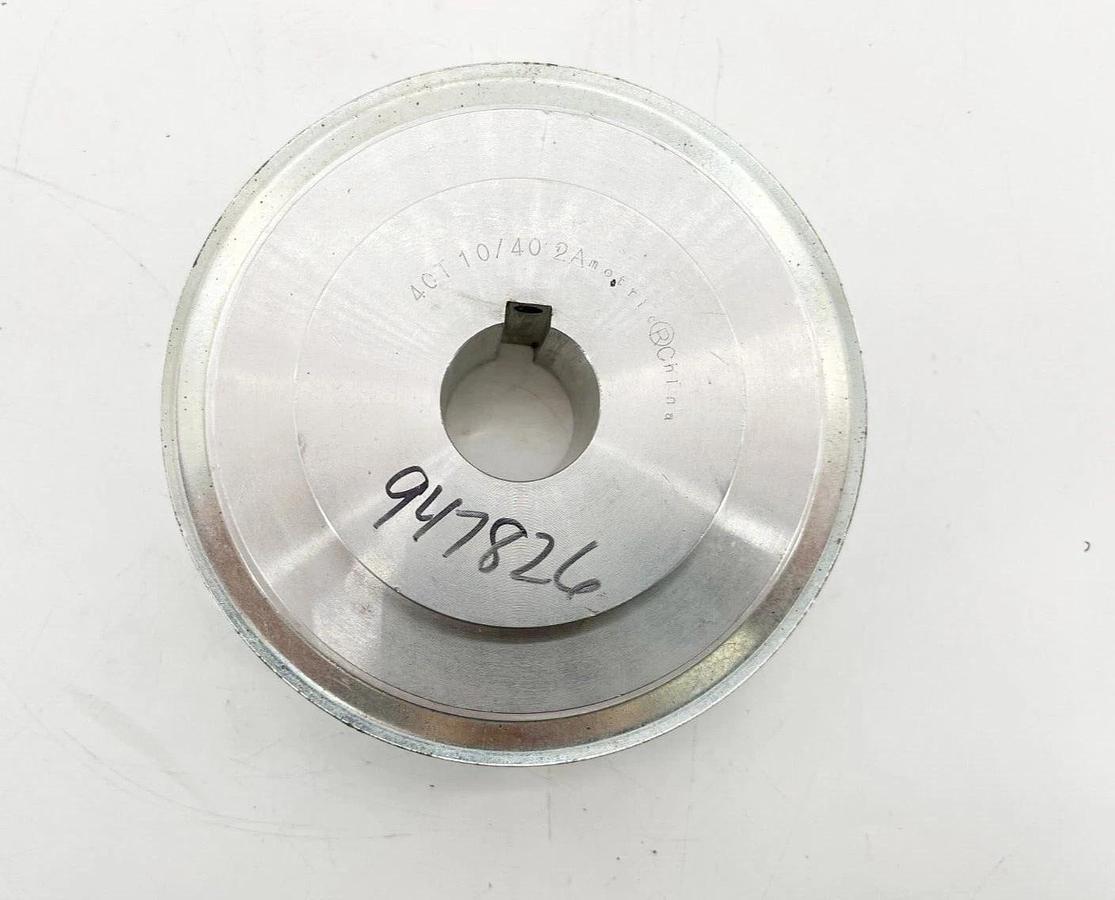 New Ametric 40T10/40-2 Aluminum Timing Belt Pully 25mm 40 Tooth 1" Bore