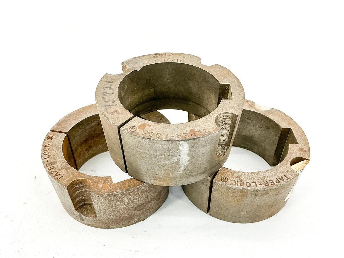 Used Lot of 3 2012-1-15/16 Taper-Lock Bushing 1015/16" Bore