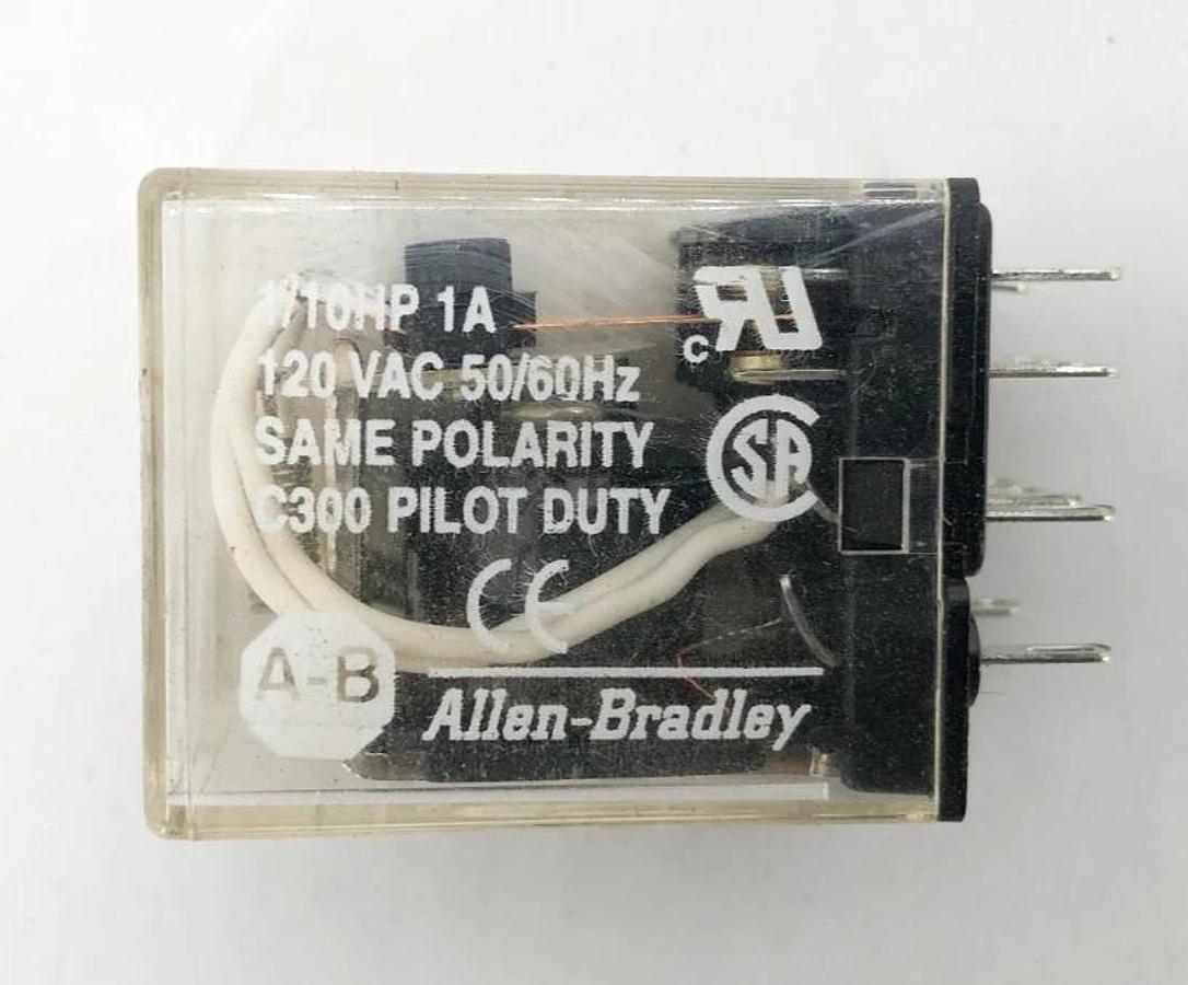 Used Lot of 7 Allen Bradley 700-HC54Z24 Ser. B Relays 24VDC
