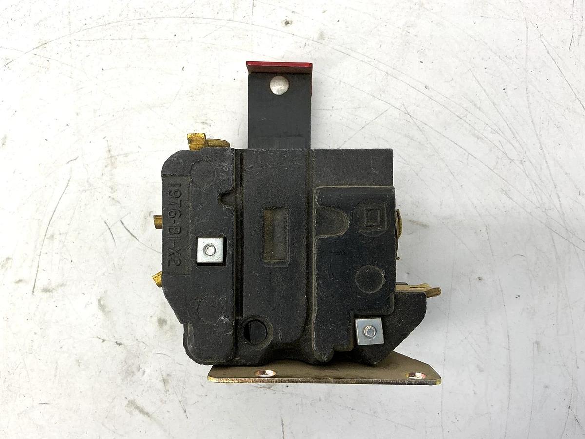 Used Square D 1976-B1-X2 Overload Relay Power: 600VAC Control: 600VAC/250VDC
