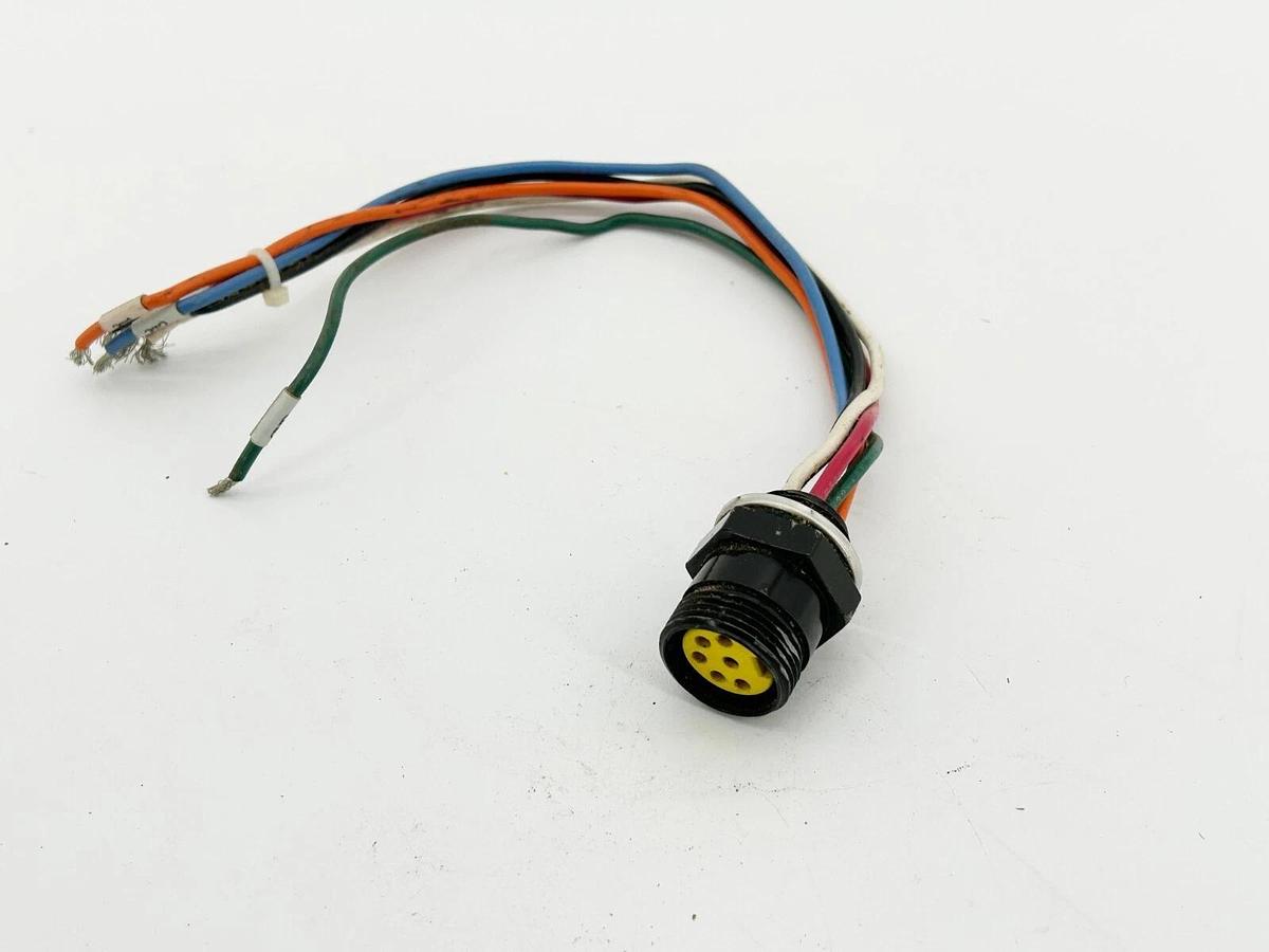 Used Lot of 3 Brad Connectivity 2R6006A20A120 Cordset 6P Male Straight Replaces 42605
