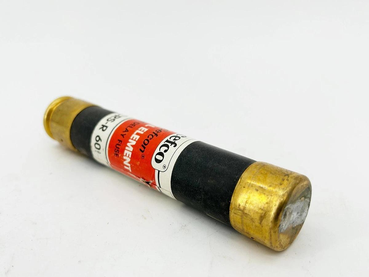 Used Lot of 3 Cefco CRS-R-60 Dual Element Time Delay Fuse 60A 600V Class RK5