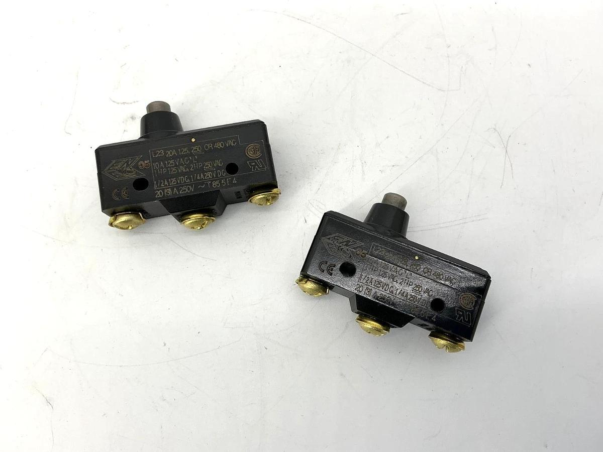Lot of 2 New Micro Switch BA-2RB-A4 Limit Switch 20A 125VAC BA2RBA4