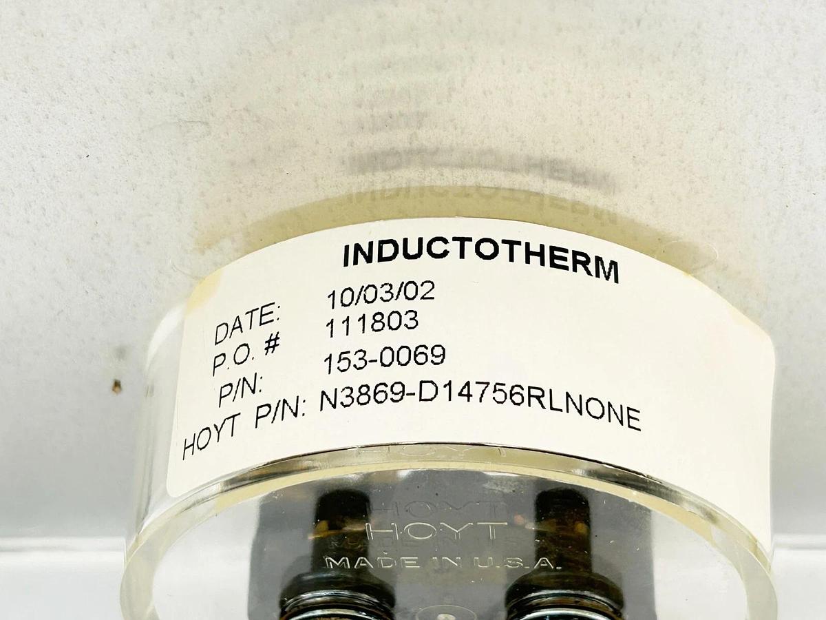 New Inductotherm 153-0069 Gauge 1200 Amperes A.C. N3869-D14756RLNONE