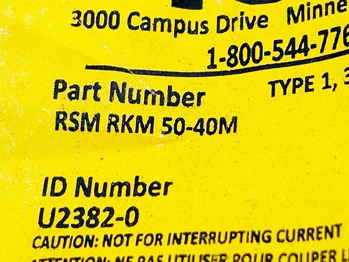 New Turck RSM RKM 50-40M Cordset Mini Fast 300V 9Amps U2382-0