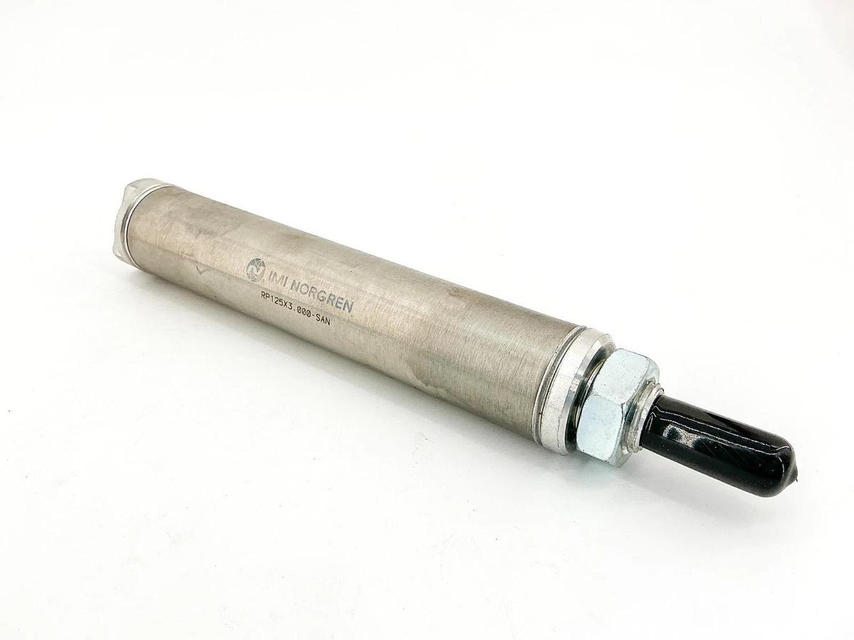 New IMI Norgren RP125X3.000-SAN Pneumatic Cylinder