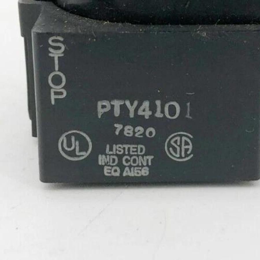 Used Microswitch PTY4101 Pushbutton 3 Position Momentary Push Start Pull Stop