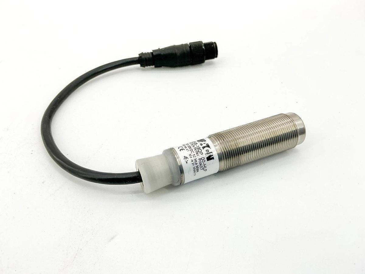 New Eaton E58-18DP100-HLP Photoelectric Sensor Tubular 10-30VDC 100mA