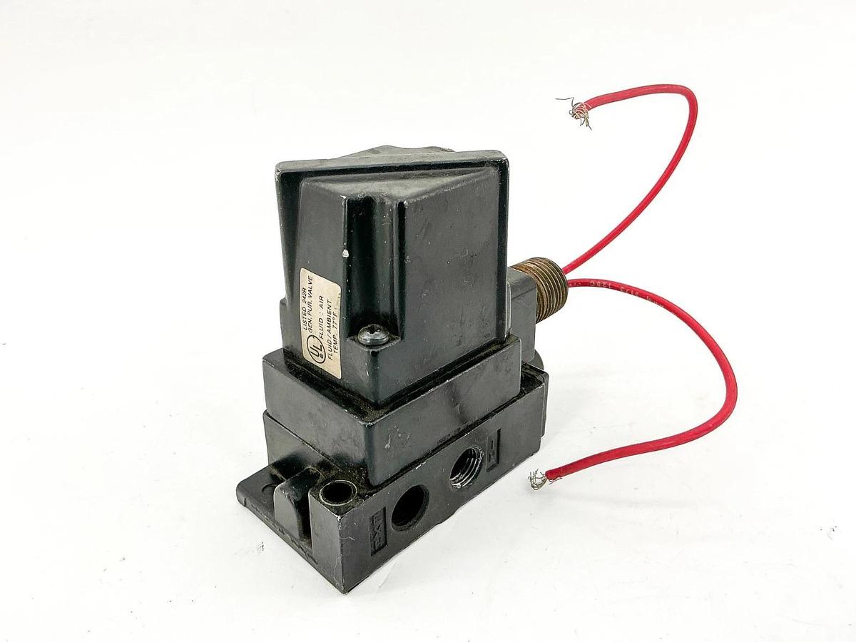 Used Parker GG20025B01M13 Pneumatic Valve 35-150PSIG 110/120V 7.2W 50/60hz