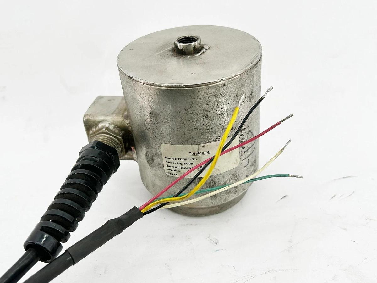 Used Totalcomp TC3P1-SS Pressure Sensor 500# 29016 - No Box