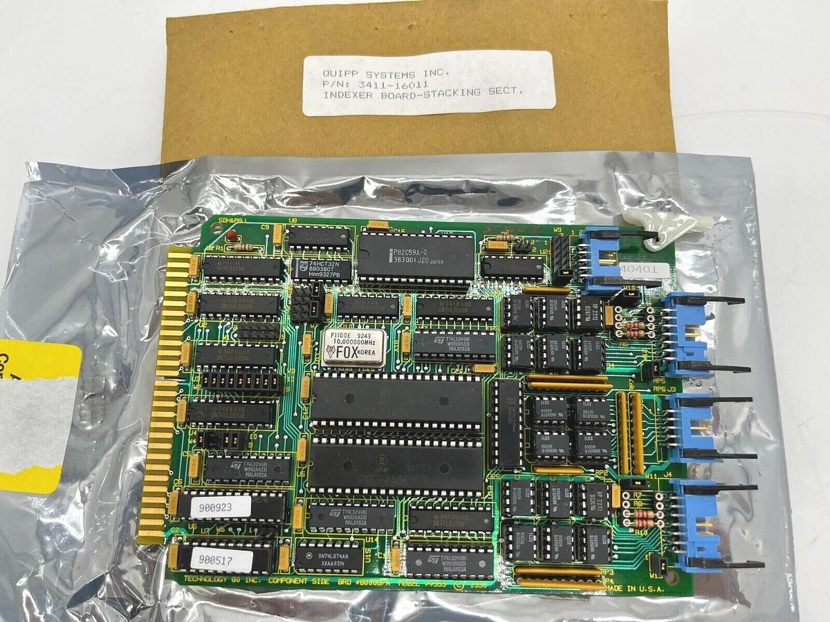 Quipp Systems 3411-16011 Indexer Board Stacking Section