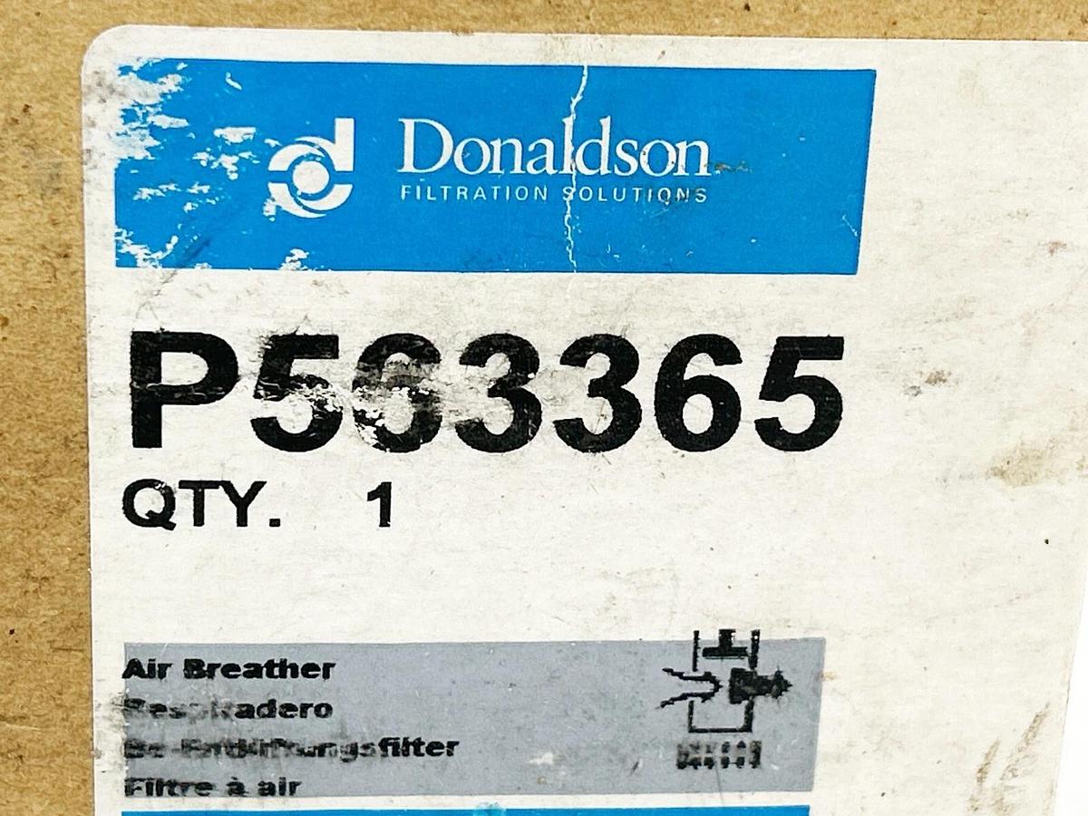 New Donaldson P563365 Hydraulic Breather
