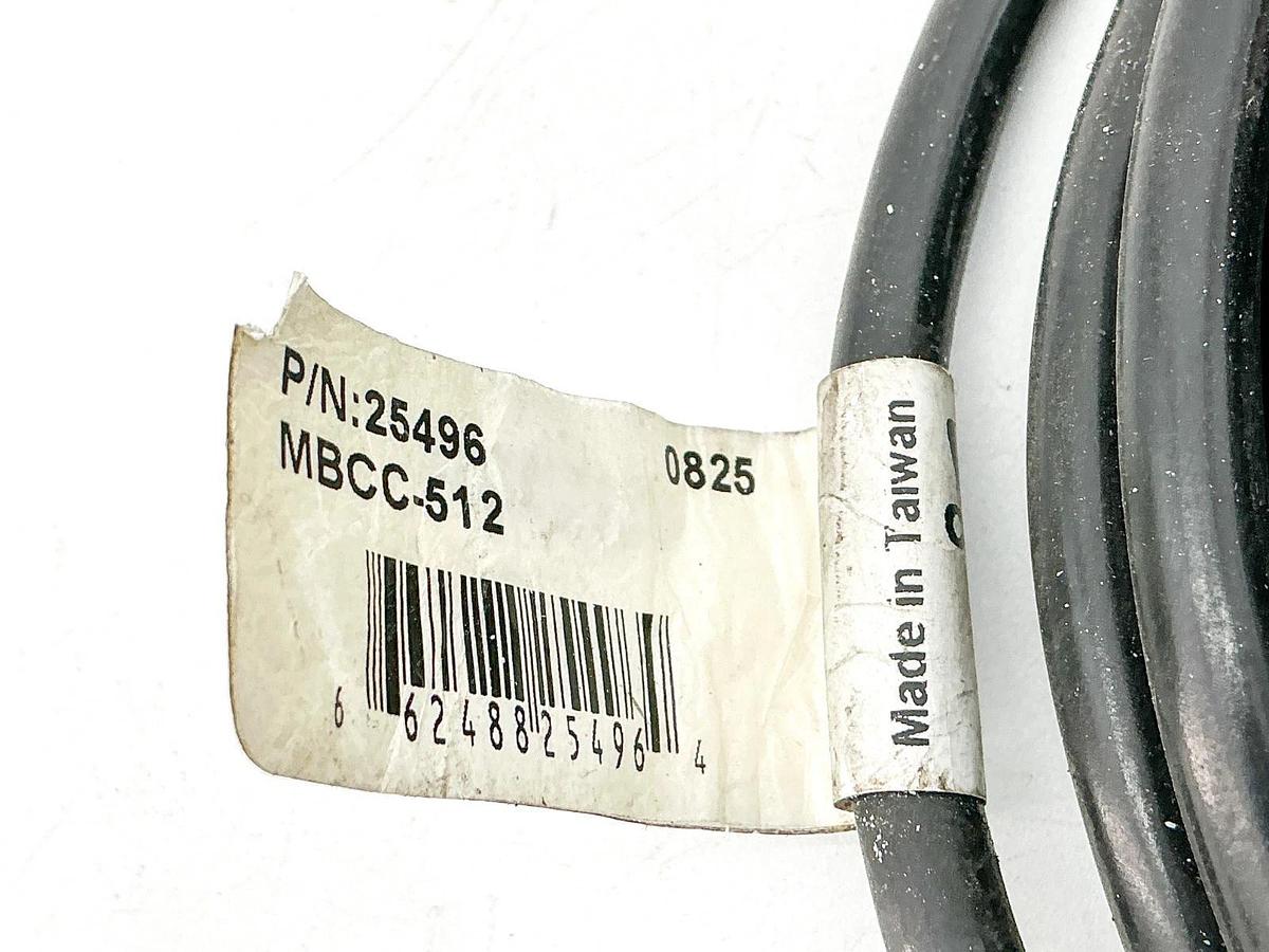 New Banner Engineering MBCC-512 Cordset 5Pin 25496 - No Box