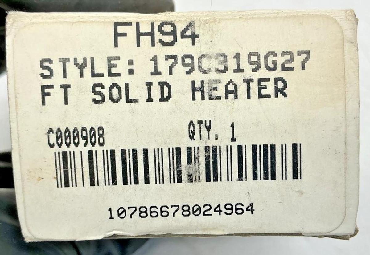 New Cutler-Hammer FH94 FT Solid Heater 129-133A Style-179C319G27