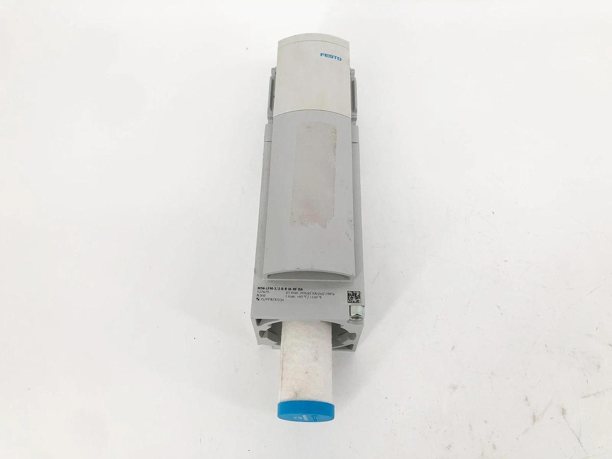 New Festo MS6-LFM-1/2-B-R-M-HF-DA Pneumatic Filter 527670 300psi - Missing Parts