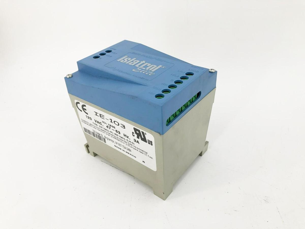 New Isatrol IE-103 Suppressor 120VAC 47-63Hz 3A - No Box