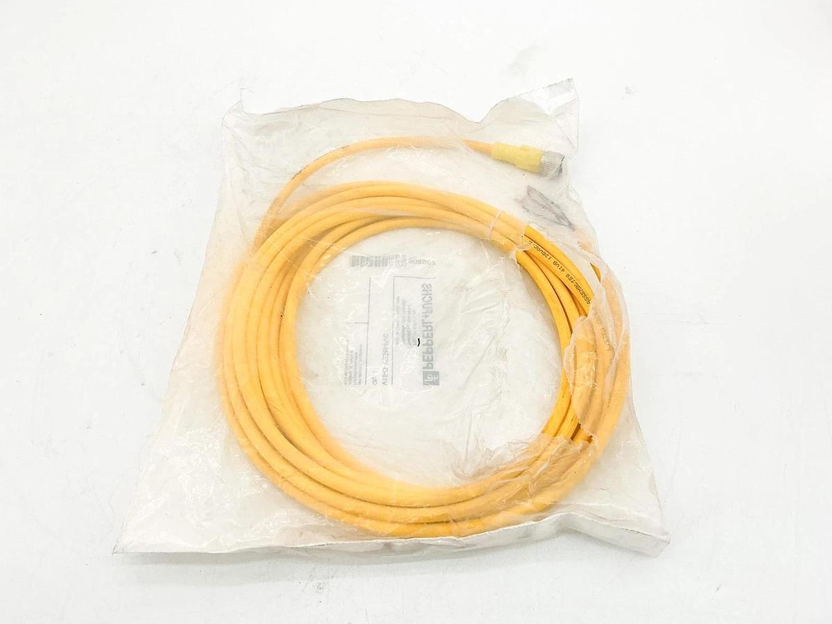 New Pepperl + Fuchs V15-G-YE5M-PVC Cordset 5P 908967