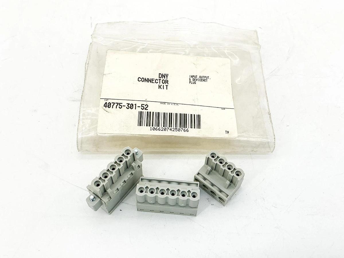 New Allen Bradley 40775-301-52 DNY Connector Kit 1Input Output & DEVICENT Plug
