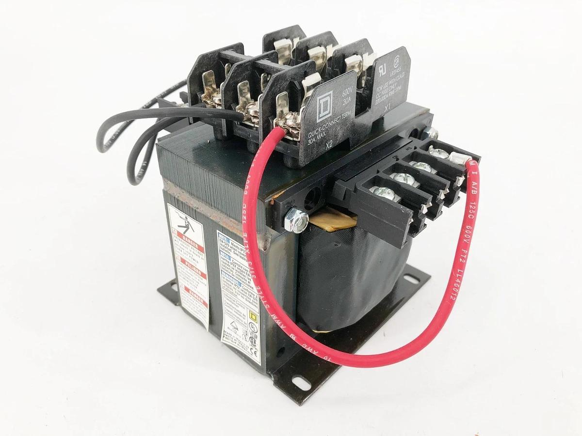 New Square D 9070TF500D1 Control Transformer 0.5 kVA Prim. 240/480V Sec. 120V