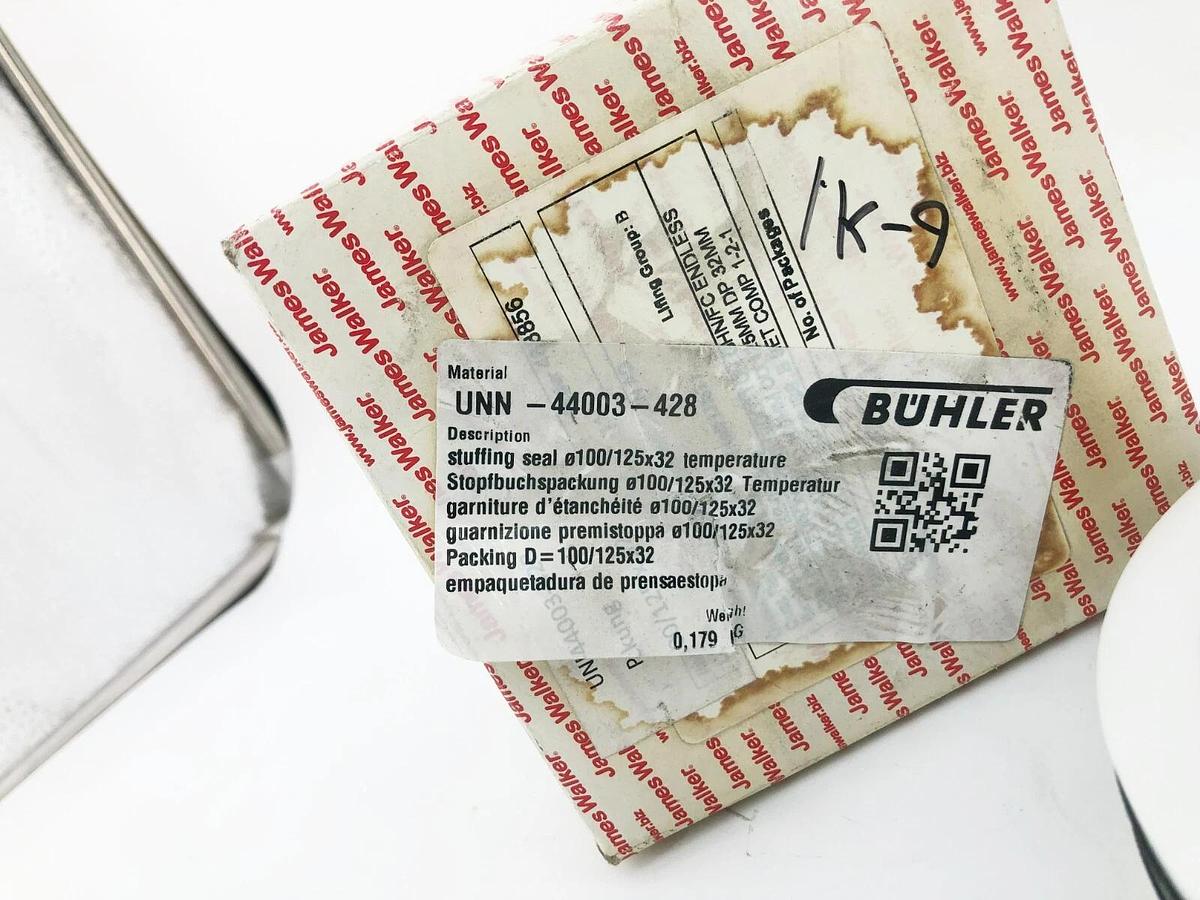 New James Walker Hydraulic Seal Kit Buhler UNN-44003-428