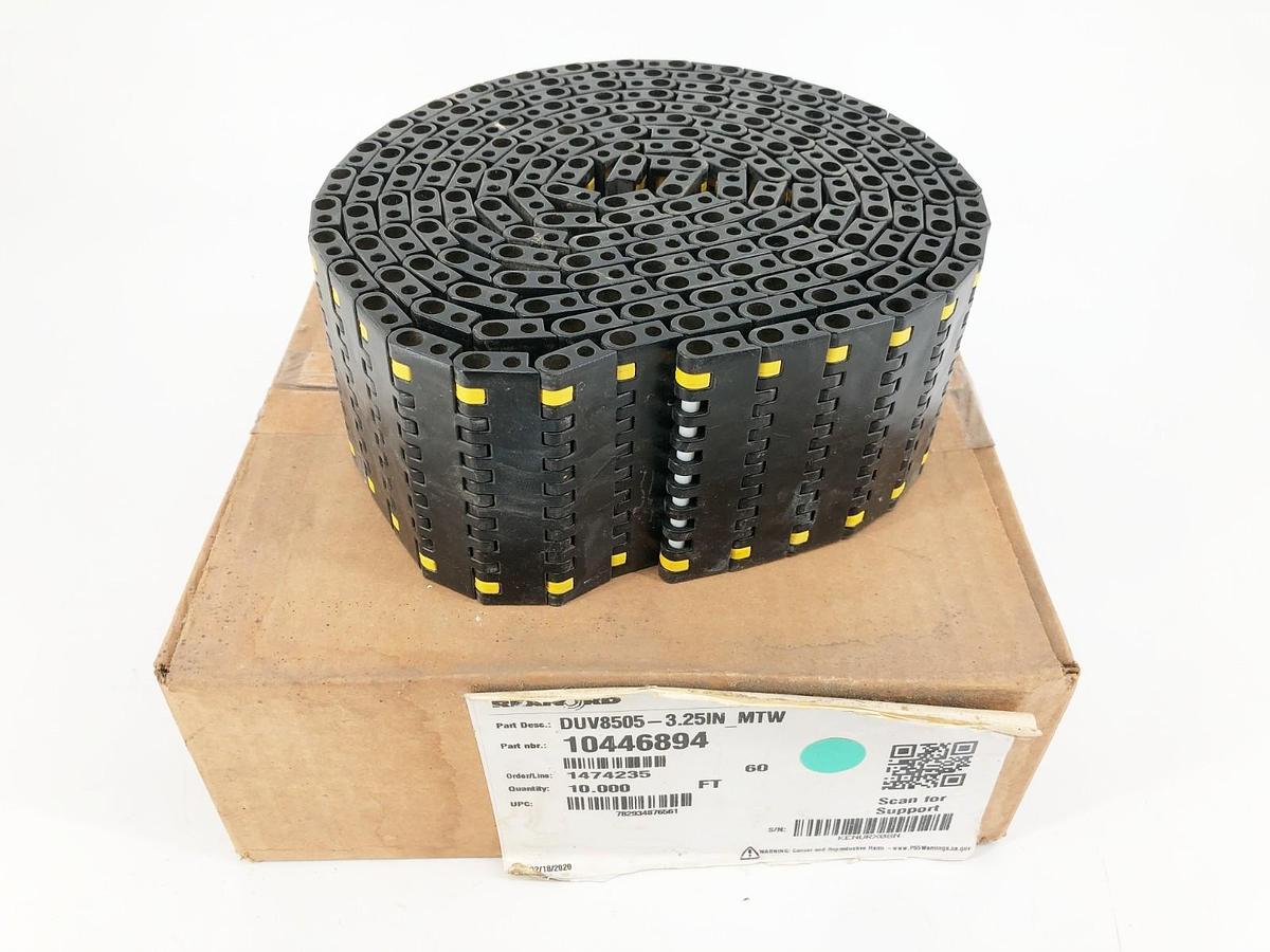 New Rexnord DUV8505-3.25IN-MTW MatTop Chain 10446894 10 FT