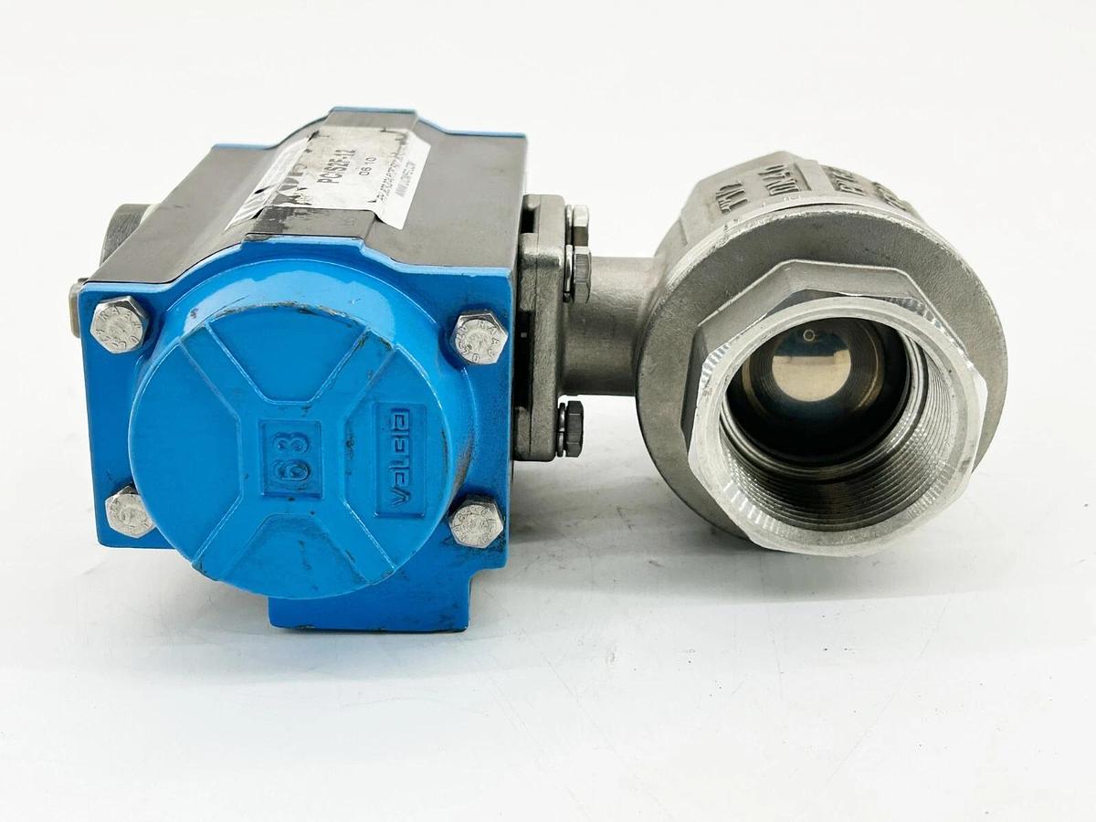 New Universal Components Inc. PC/S2F-12 SS Actuated Valve 1-1/2" Ball Valve