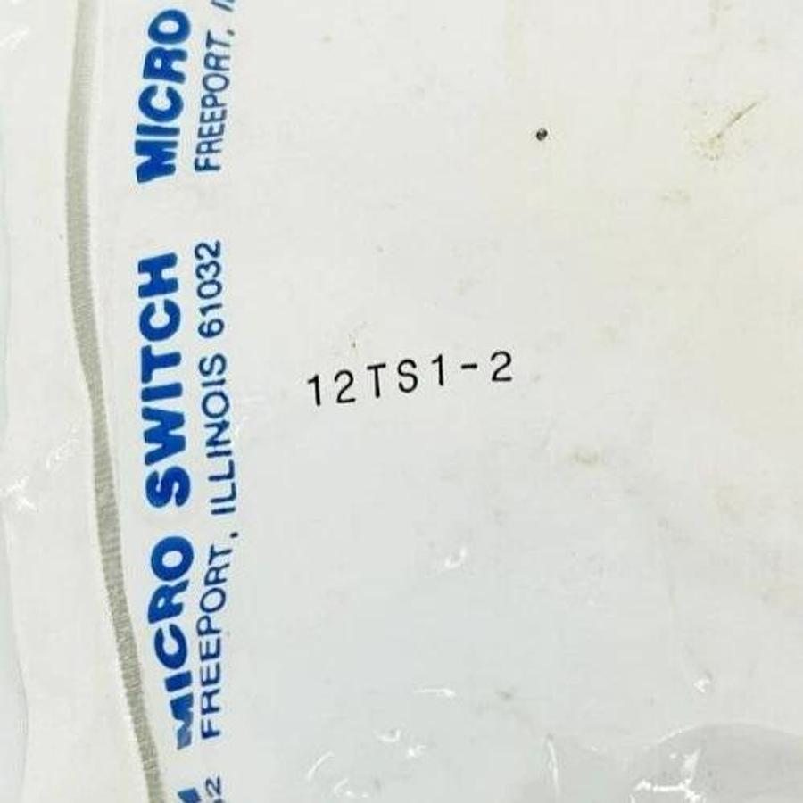 Lot of 2 New Honeywell Micro Switch 12TS1-2 Toggle Switches, 15A 125/250/277 VAC