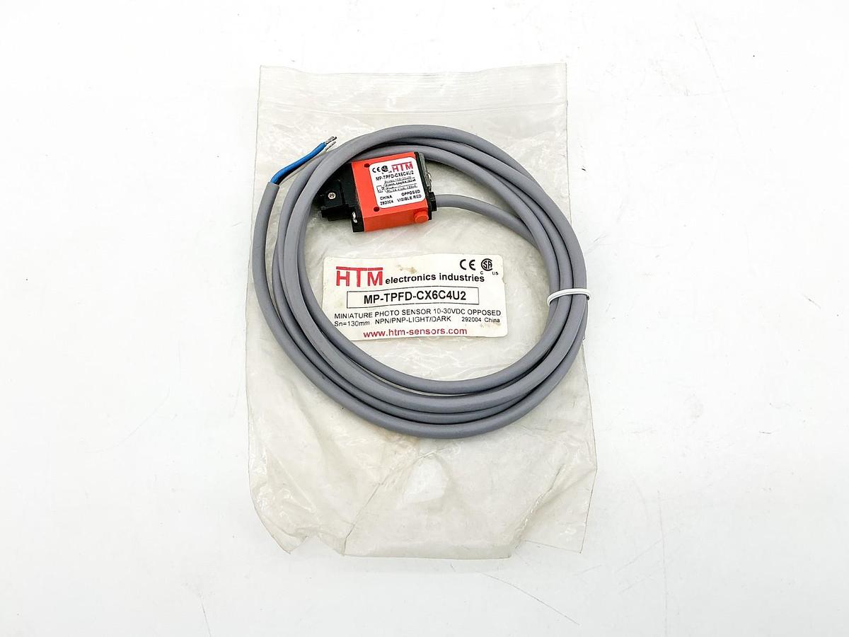 New HTM MP-TPFD-CX6C4U2 Photoelectric Sensor 10-30VDC 150mA