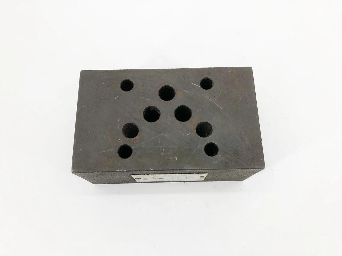 Used Nachi OCY-G03-W-Y-J50 Modular Valve Mfg. 440 (Missing Parts)