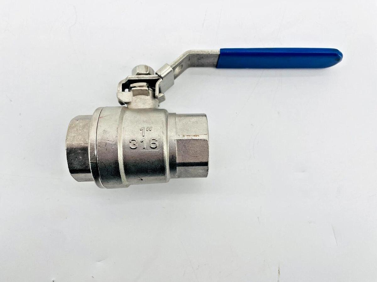 New Simplex 1000 WOG Stainless Ball Valve 1in