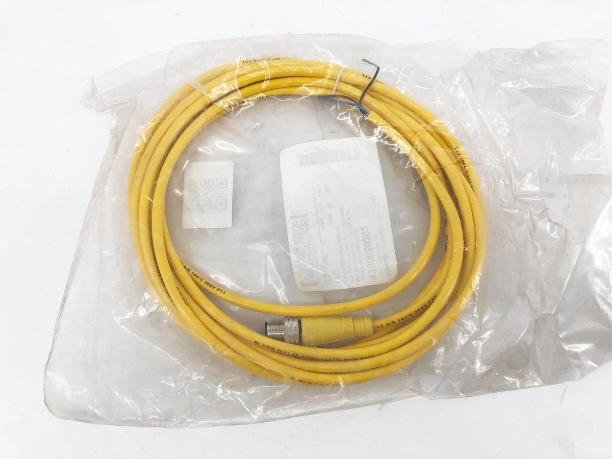 New Brad Connectivity 1200650202 Cable 3P Male ST 4m 803006A09M040