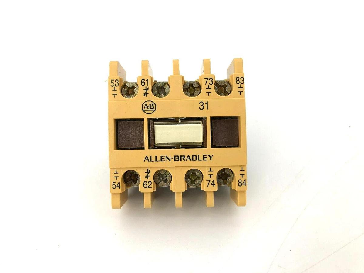 New AB Allen-Bradley 195-FA31 Auxiliary Contact 3NO/1NC
