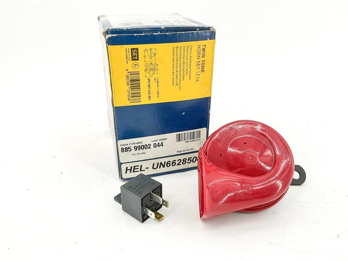 New Hella UN6628500 Single Horn 12V 30A 400Hz 110DB