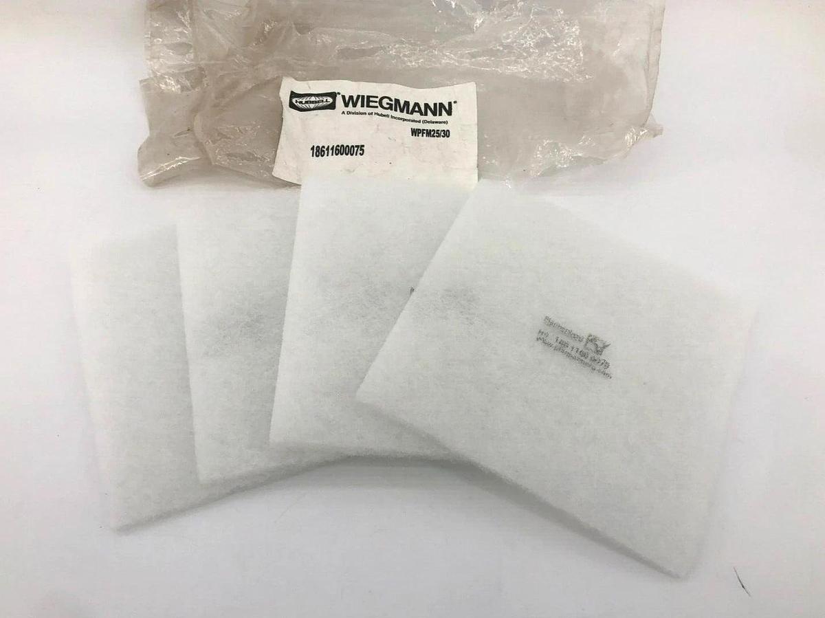 Lot of 4 New Hubbell WPFM25/30 Filters Pfannenberg 18611600075