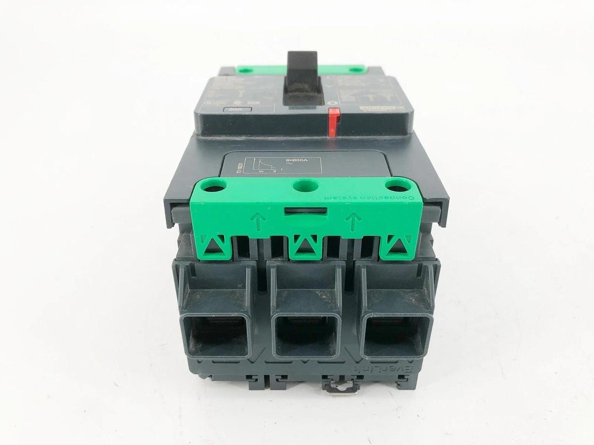 New Square D BDL36030 PowerPact Circuit Breaker 30A 3 Pole 600Y/347V AC - No Box